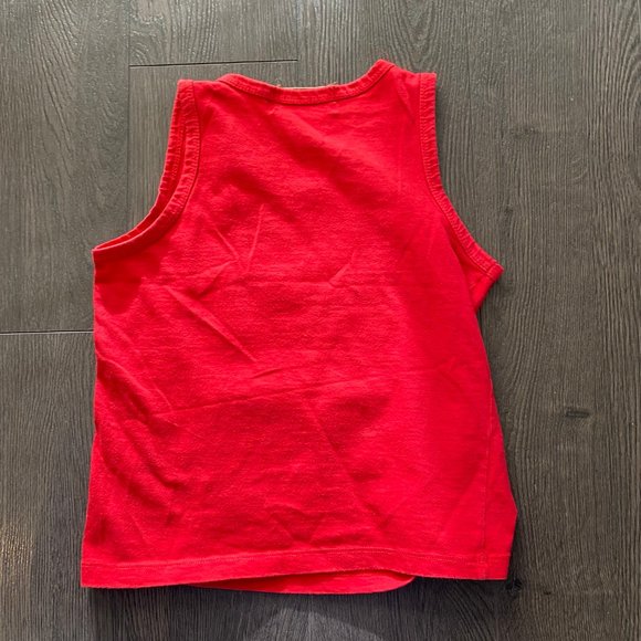 vintage 1992 bart simpson kids tank top label size 6 - Picture 8 of 9